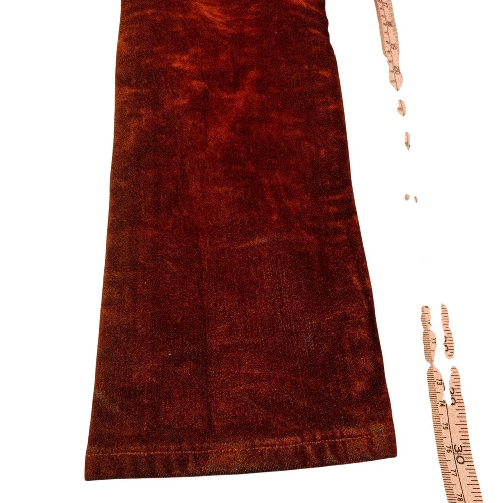 Levi's Made & Crafted Red Velvet 721 Jeans Size 26 Women's RARE - Picture 6 of 9